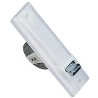 Recogedor embutir plástico grande blanco 06001001 Gaviota Simbac