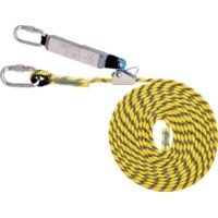 Safetop Cuerda+Altochut 81232/12MM-20MT Absorvedor+Mosquetones