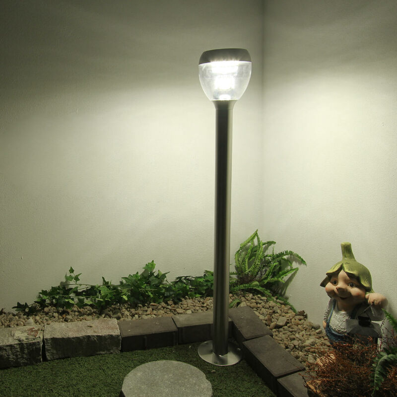 LED Außenlampe Modern Edelstahl Optik