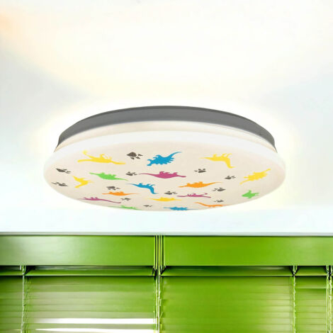 LED Deckenleuchte 'Universum' Für Kinderzimmer – Mit Sternenhimmel-Effekt, Dimmbar, 60x20 Cm