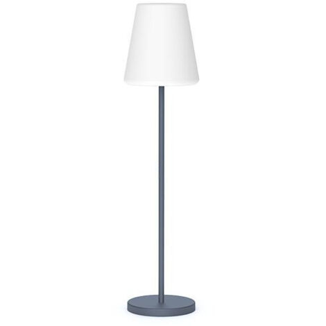 LED Außenleuchte Solar kabellos mit Farbwechsel RGBCCT dimmbar Fernbedienung 119 cm IP65 Outdoor Stehlampe außen Balkon Terrasse Garten