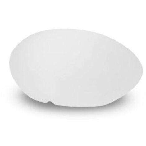 LED Dekolampe außen 40 cm lang Solar Lampe Stein Design IP65 6000 K Fernbedienung dimmbar Außenleuchte Terrasse Gartenleuchte
