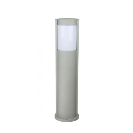Pollerleuchte Garten oval H: 65 cm IP54 blendarm Aluguss E27 Wegeleuchte außen Außenlampe Weg