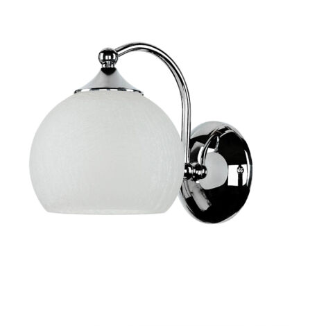 Relaxdays 2x Wandleuchte GLOBI – Moderne Design-Wandlampe Mit Glaskugel In Matt Messing