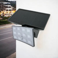 LED Solarlampe Bewegungsmelder Haus Garten 4000 K Wandleuchte außen