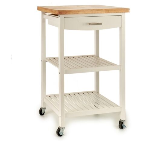 Carro De Cocina (40 X 87 X 58 Cm) Blanco