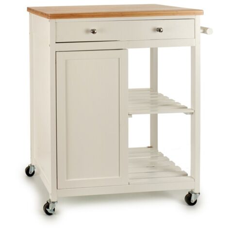 Carro De Cocina (44 X 88 X 82 Cm) Blanco