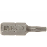 Irwin Torx Screwdriver Bits - 10 x Torx T15 25mm