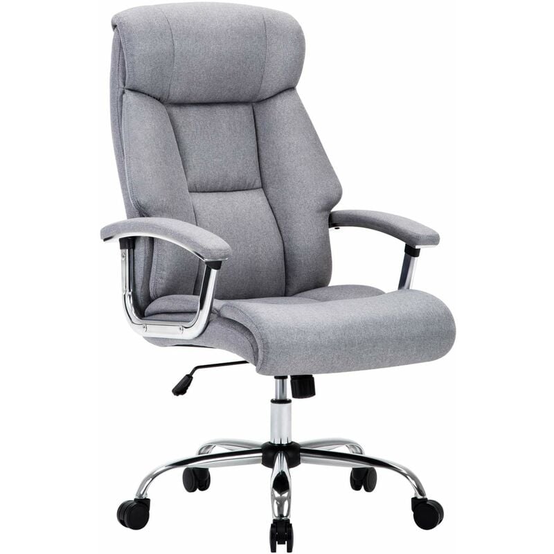 Fauteuil de bureau ergonomique en lin, Siège Ergonomique à