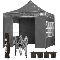 3X6M JARDIN TERASSE 3-6 MURS PE 90G PAVILLON DE JARDIN BLEU AUTOMATIQUE 3X3M 