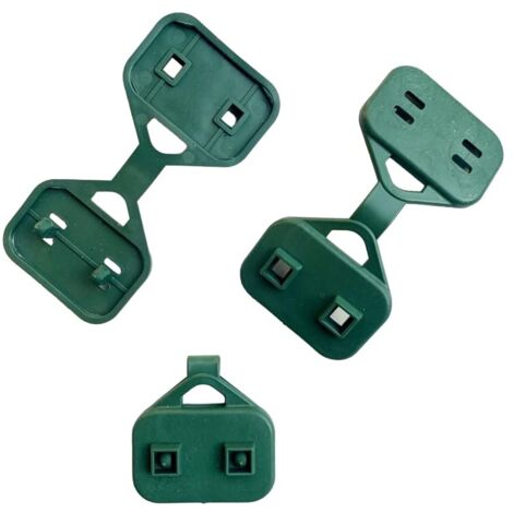 Clips color VERDE per Telo Ombreggiante - blister da 250 pz
