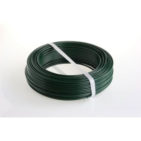 Filo plasticato verde 1,7 mm 100 m