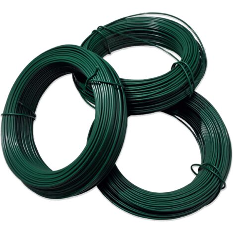 Filo plasticato verde 3,1 mm 100 m