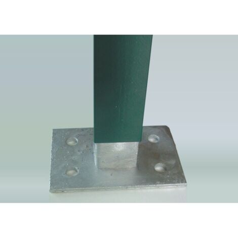 Base per Tassellare Recinzioni con Palo Quadro 50x50 cm
