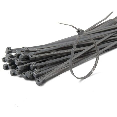 Fascette pvc nere cm 20 (blister da 100 pz)