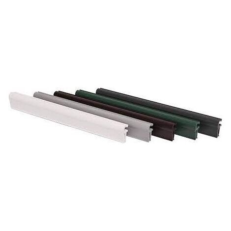 Blister 10 pezzi clips fissaggio rotoli occultanti MARRONE