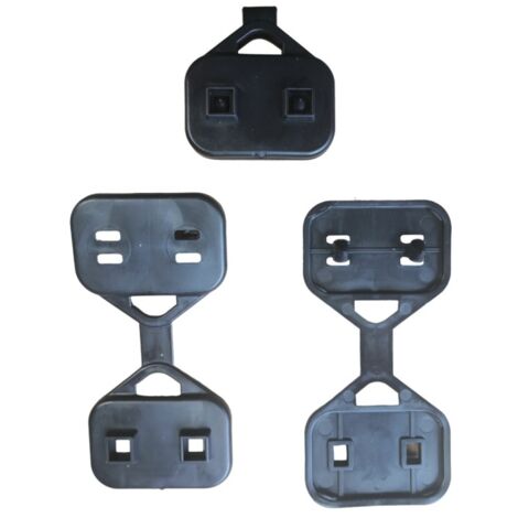 Clips color NERO per Telo Ombreggiante - blister da 50 pz