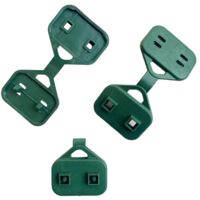 Clips color VERDE per Telo Ombreggiante - blister da 150 pz