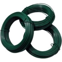 Filo plasticato verde 3,1 mm 100 m
