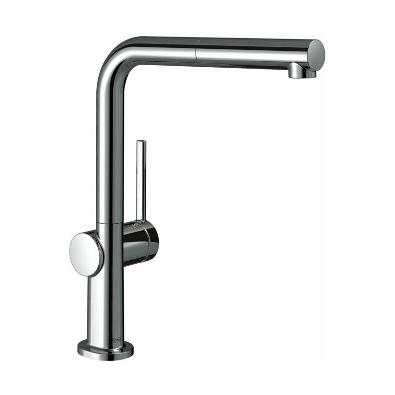 hansgrohe Talis M54 miscelatore monocomando per cucina 270, scaldabagno a  bassa pressione, bocca estraibile, 1jet, 72860