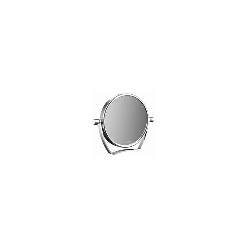 Specchio da viaggio Emco pure, diametro 90 mm, ingrandimento 3 volte,  cromo, 109400122 - 109400122