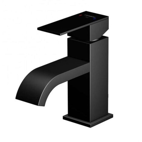 Steinberg 135 - Miscelatore da lavabo con piletta di scarico, nero opaco 135 1001 S (1/4)