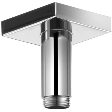 Bras de douche KEUCO, raccordement au plafond, carré, saillie 100