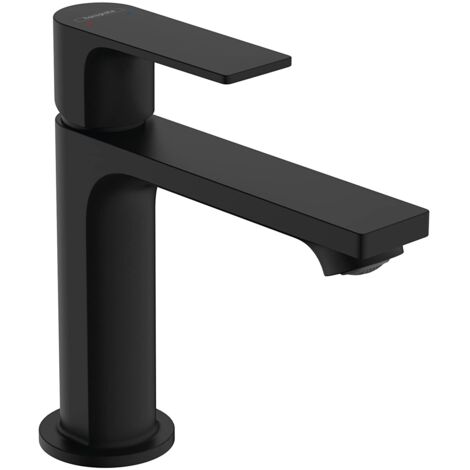 Hansgrohe Rebris E - Miscelatore da lavabo, con sistema di scarico, nero opaco 72557670