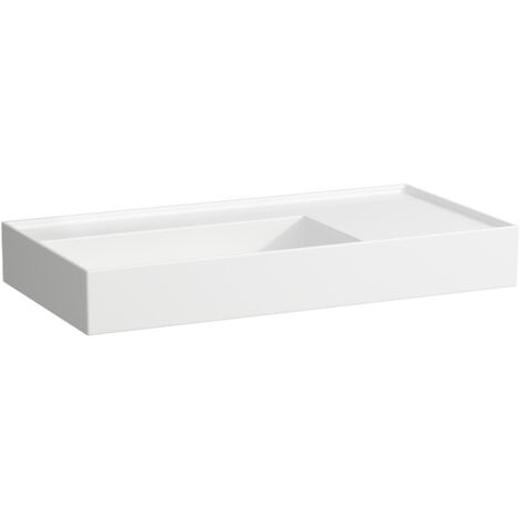 LAUFEN Kartell lavabo, sans trou pour robinet, sans trop-plein, (1/3)