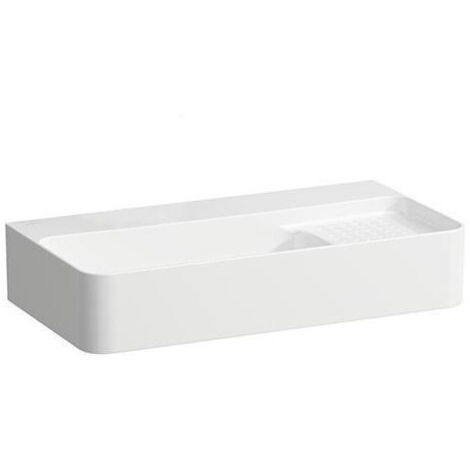 Lavabo da appoggio VAL 600x310 mm bianco senza foro rubinetto, con troppopieno LAUFEN (1/3)