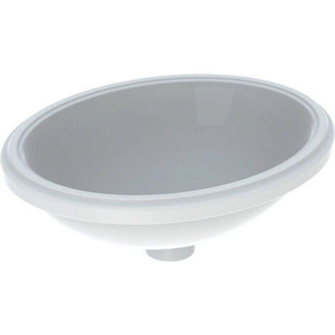 Geberit VariForm lavabo à encastrer ovale, 420x330mm, sans trou