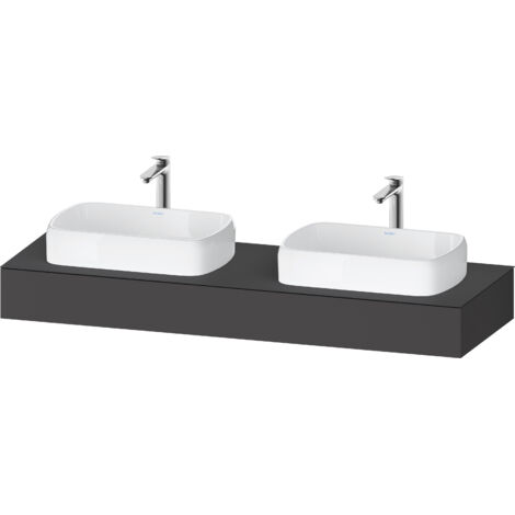 Console Duravit Collection One, 1600x550x170mm, découpe à gauche
