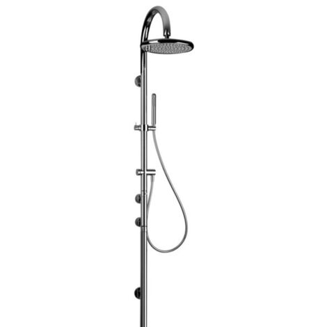 Colonne de douche Gessi Goccia avec thermostat en saillie,