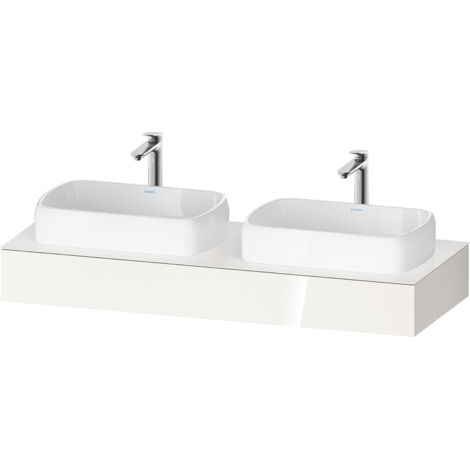 Console Duravit Collection One, 1400x550x170mm, découpe à gauche