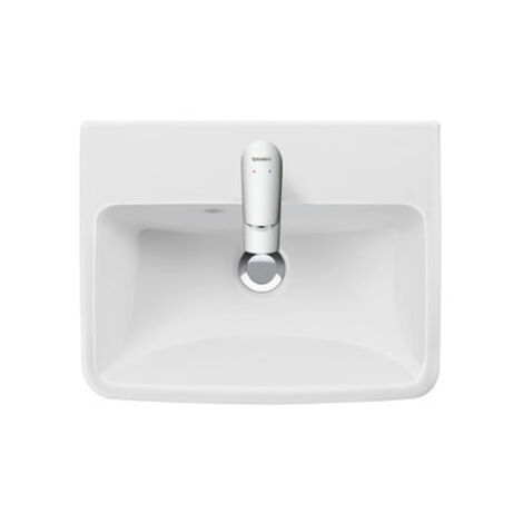 Lavabo Duravit Duravit No 1 bianco, con troppopieno, 1 foro rubinetto 450x350mm