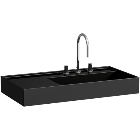 LAUFEN Kartell lavabo, encastré, tablette à gauche, 3 trous pour (1/5)