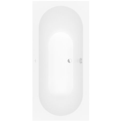 Villeroy & Boch Oberon Baignoire rectangulaire, montage encastré,