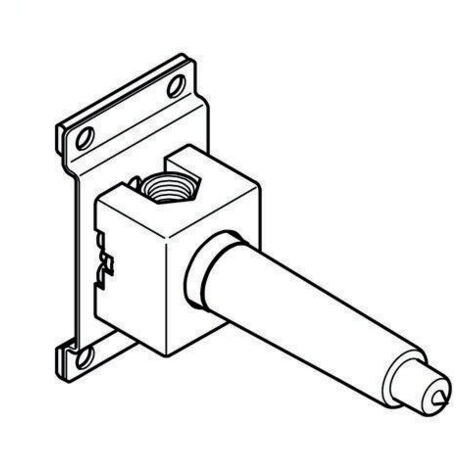 Dornbracht Symetrics UP corpo 1/2 chiusura a sinistra, kit premontaggio, 35677970 - 3560797090