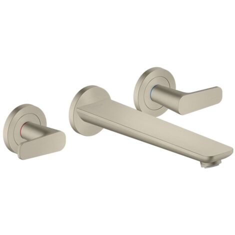 Axor Citterio C - Miscelatore vasca incasso, installazione a 3 fori, nichel spazzolato 49482820 (1/2)