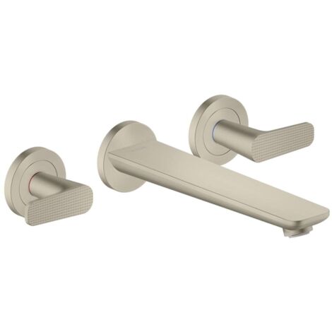Axor Citterio C - Miscelatore vasca incasso, installazione a 3 fori, nichel spazzolato 49483820 (1/2)