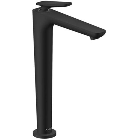 Axor Citterio C - Miscelatore per lavabo con sistema di scarico, EcoSmart, CoolStart, nero opaco 49050670 (1/2)
