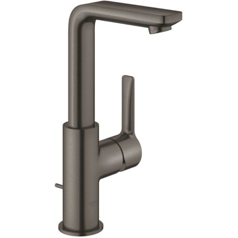 Miscelatore monocomando lavabo LINEARE DN 15 con scarico da 1 1/4 pollici L Dim. ha grafico ge (1/2)