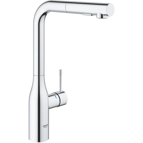 Grohe Essence miscelatore lavello 1 foro cromato Bocca alta con doccetta estraibile codice prod: 30504000