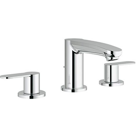 Grohe Eurostyle Cosmopolitan, mitigeur de lavabo 3 trous, saillie (1/4)