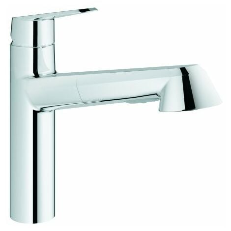 Grohe Euroeco - Miscelatore monocomando per lavello, cromato