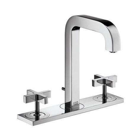 Miscelatore per lavabo Hansgrohe AXOR Citterio 3 fori 170, scarico