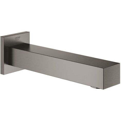 GROHE EUROCUBE bocca per vasca 170mm grafite dura spazzolata