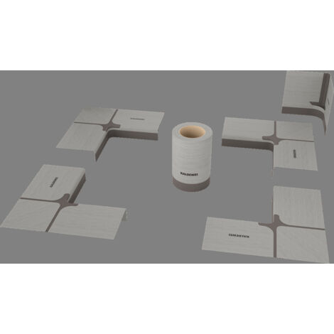 Kit d'étanchéité Kaldewei pentagone, 5,0m, au ras du sol,