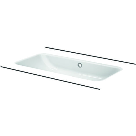BetteOne Lavabo encastré, sans trou pour robinet, avec (1/5)