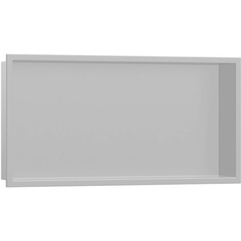 Hansgrohe XtraStoris Original - Nicchia con cornice, 30x60x10 cm, grigio cemento 56064380 (1/3)
